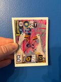 Loosy Goosies Geese Sticker- Original hand painted artwork