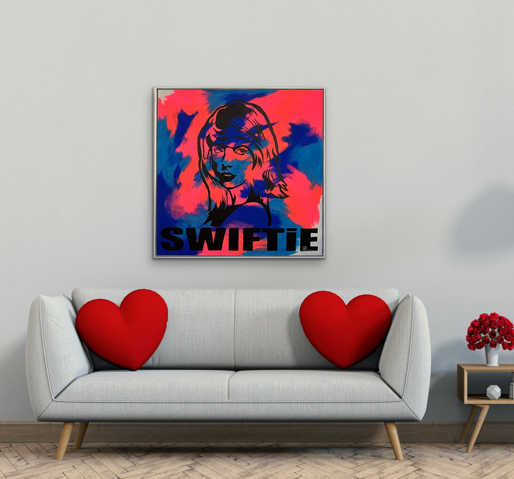 Taylor Swift Abstract Original Art- Local Pick Up Only