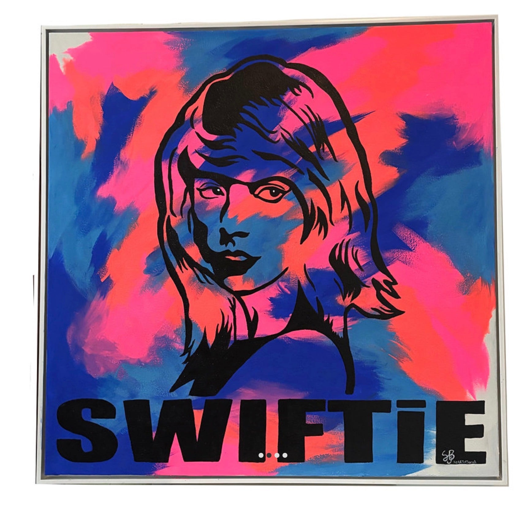 Taylor Swift Abstract Original Art- Local Pick Up Only