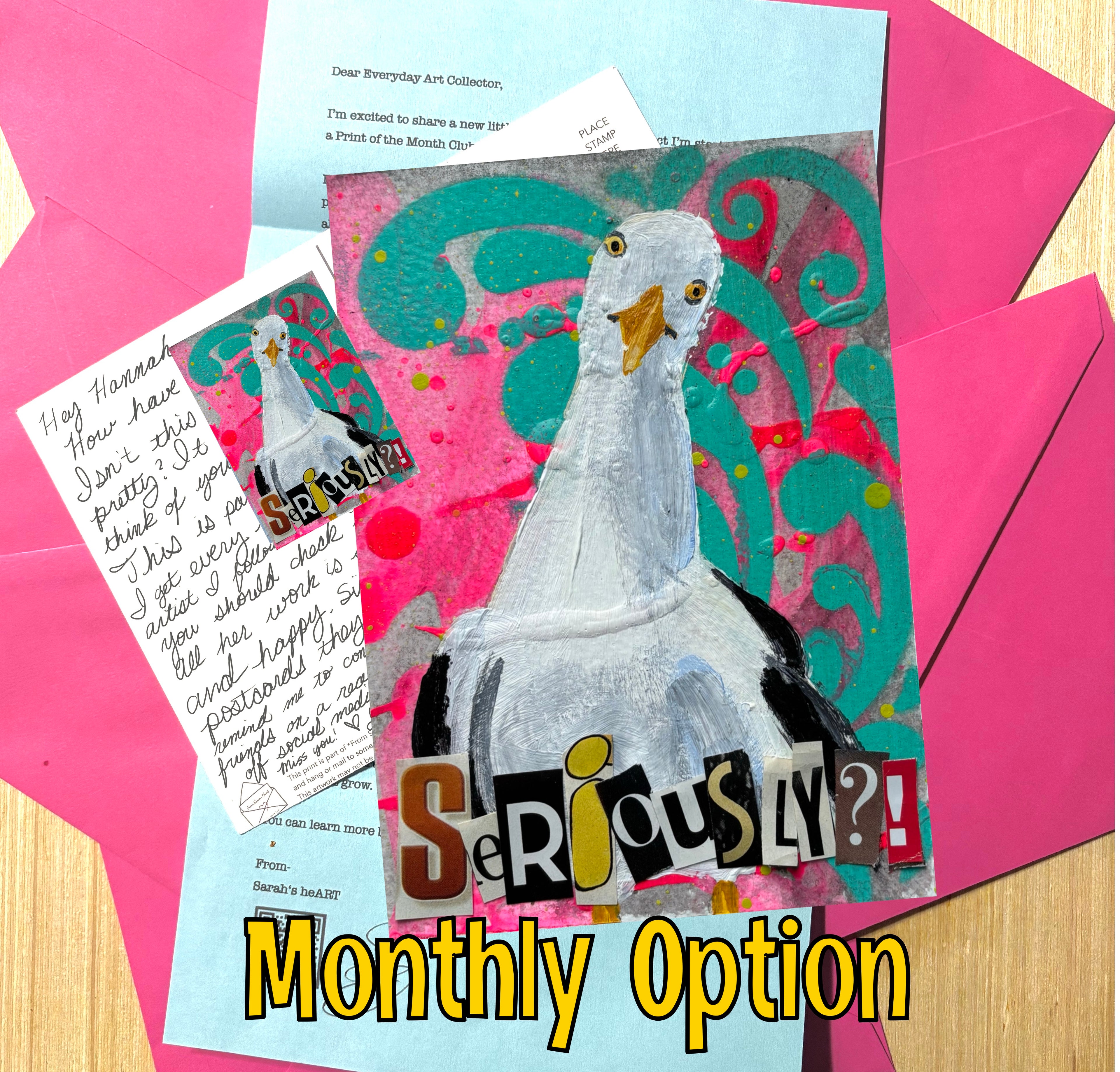 Sassy Bird Snail Mail Monthly