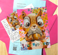 “I Like Big Nuts” — Squirrel Print + Sticker Bundle